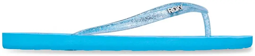 Roxy Viva Sparkle Slippers Blauw EU 36 Vrouw