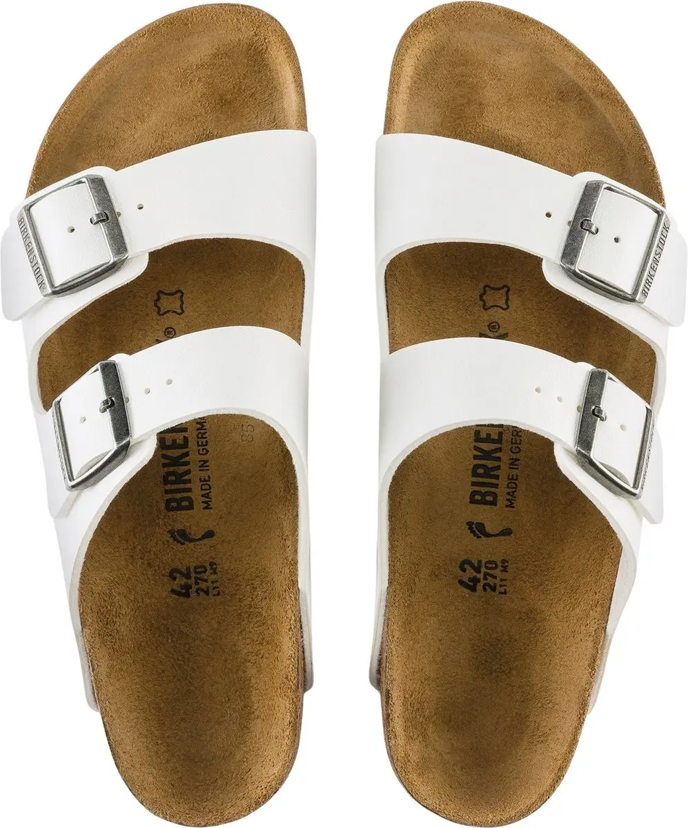 Birkenstock Arizona Slides 44 - Wit - afbeelding 4 van 6
