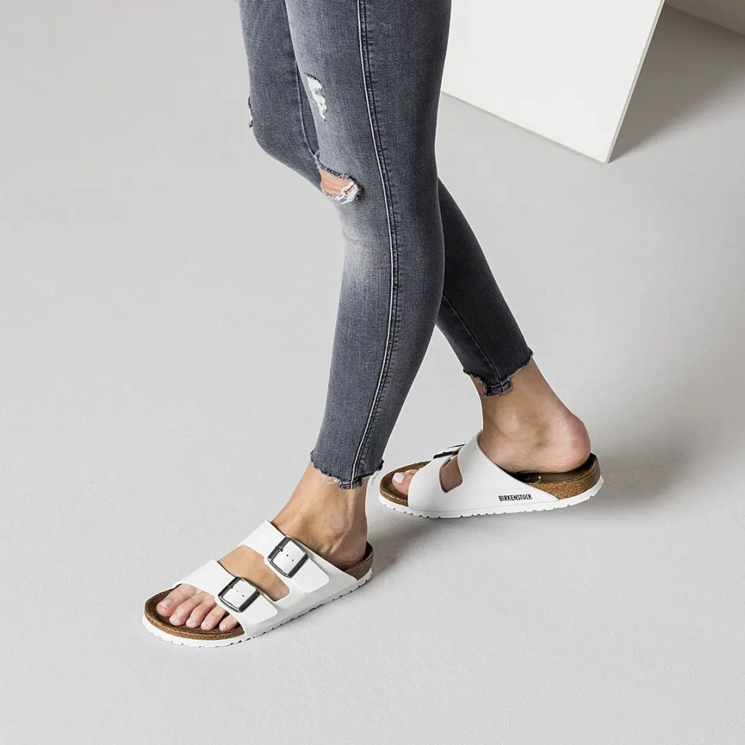 Birkenstock Arizona Slides 44 - Wit - afbeelding 3 van 6