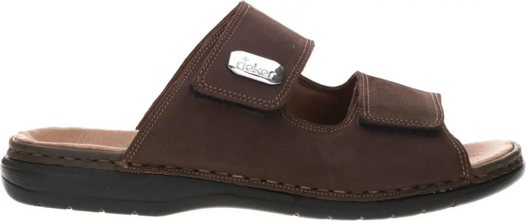 Rieker Slippers bruin