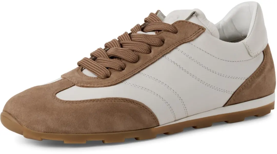 Tamaris leren sportschoenen 1-23611-44 301 damesschoenen laag model M2361144 bru