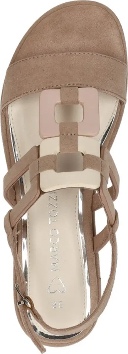 Marco Tozzi Sandalen Plat Sandalen Plat - Beige - Maat 40 - afbeelding 4 van 6