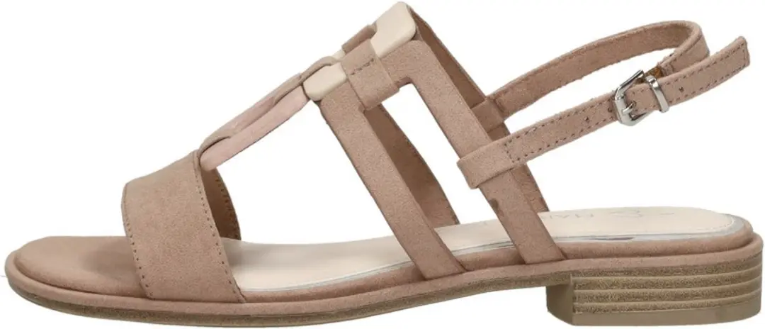 Marco Tozzi Sandalen Plat Sandalen Plat - Beige - Maat 40 - afbeelding 2 van 6