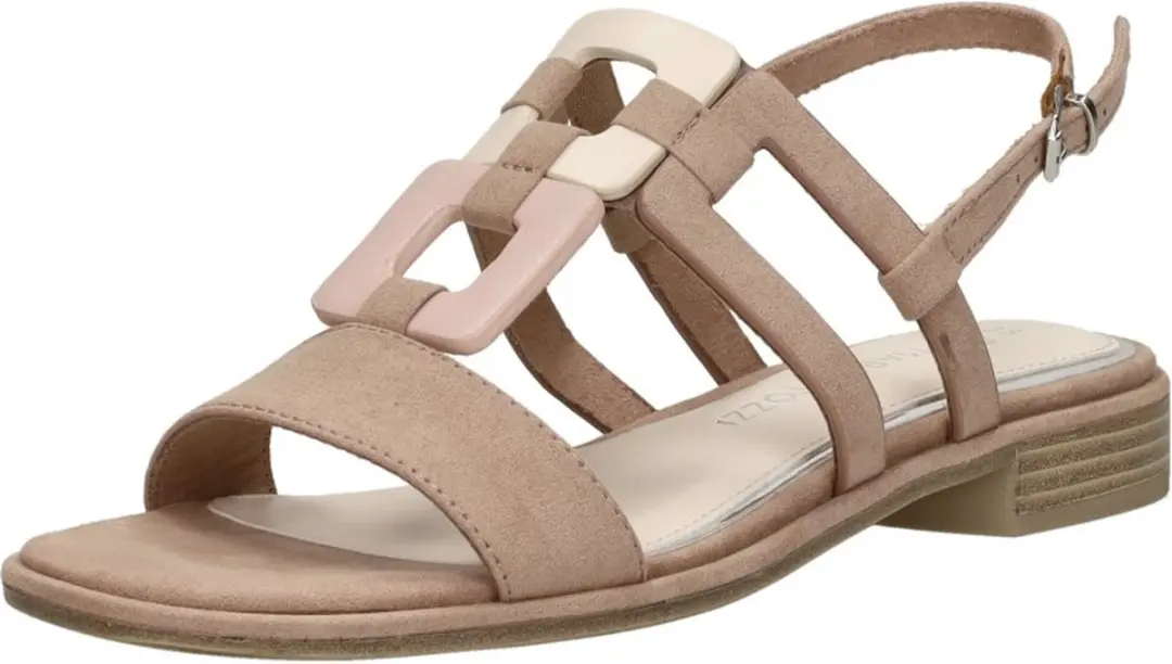 Marco Tozzi Sandalen Plat Sandalen Plat - Beige - Maat 40 - afbeelding 3 van 6