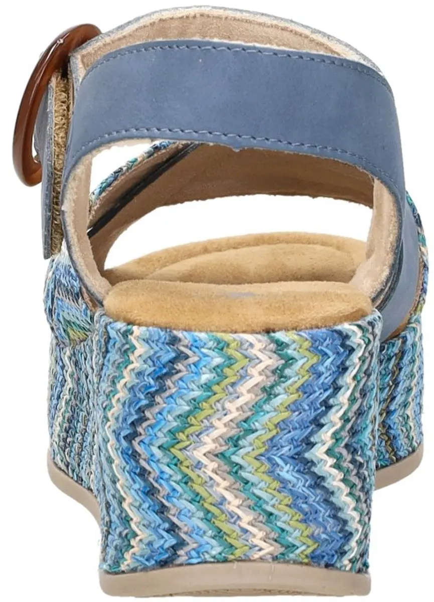 Rieker Sandalen Hak Sandalen Hak - Blauw - Maat 36 - afbeelding 5 van 6
