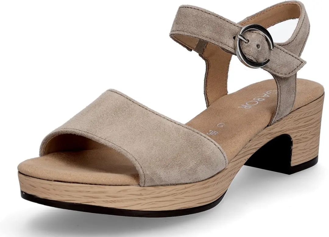 Gabor Damen Sandalette Kreta in beige