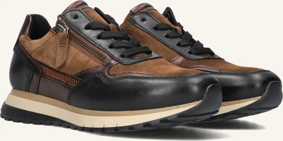 Gabor Dames Sneakers 378 - 41 - Zwart - afbeelding 4 van 6