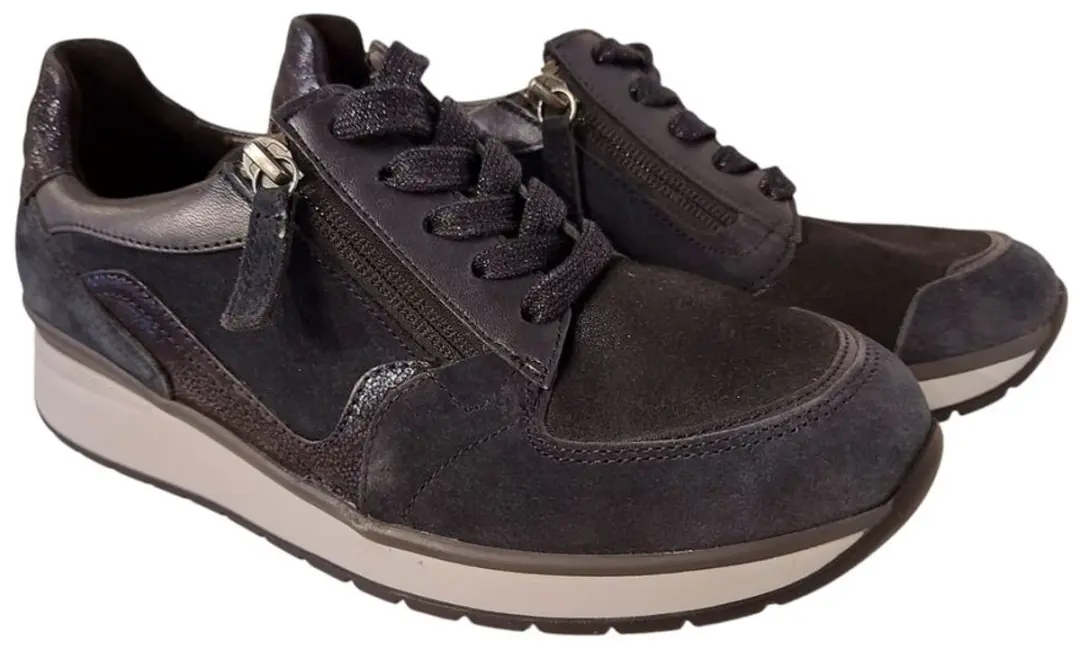 Gabor Sneaker 76.307.66 Donkerblauw Wijdte K