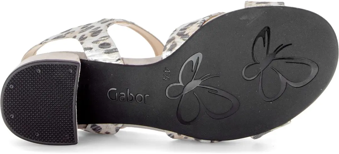 Gabor Sandalen 38.5 - Wit Grijs Combi - afbeelding 4 van 6