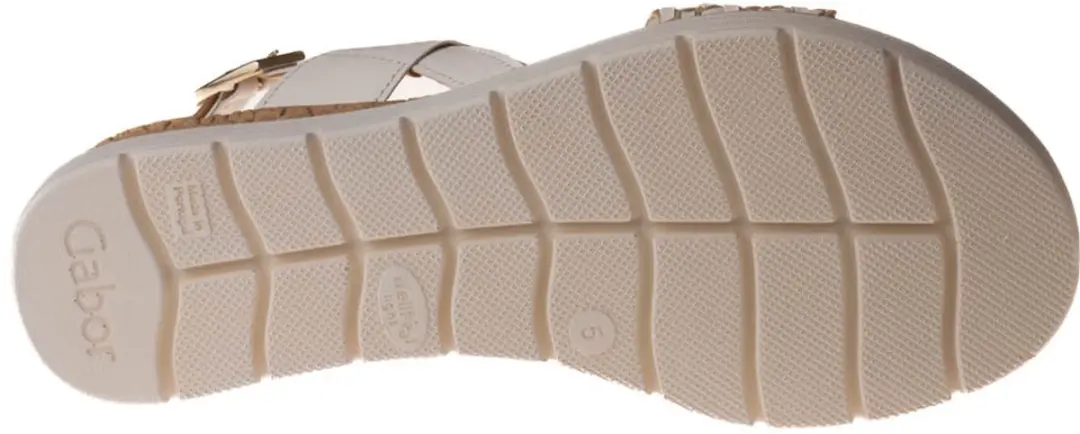 Gabor Damen Sandalette Genua 62.705 - Wit - afbeelding 4 van 6