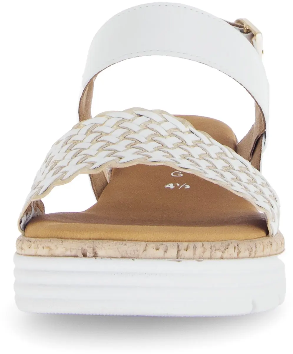 Gabor Damen Sandalette Genua 62.705 - Wit - afbeelding 6 van 6