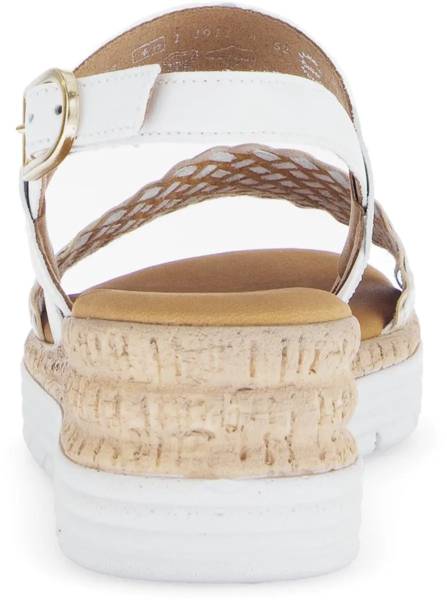 Gabor Damen Sandalette Genua 62.705 - Wit - afbeelding 5 van 6