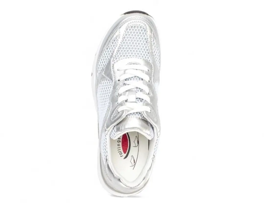 Gabor Rolling Soft 66.893.10 - Zilver/Wit - afbeelding 2 van 6