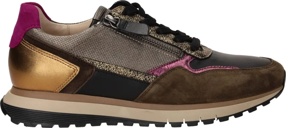 Gabor Sneakers zwart Suede