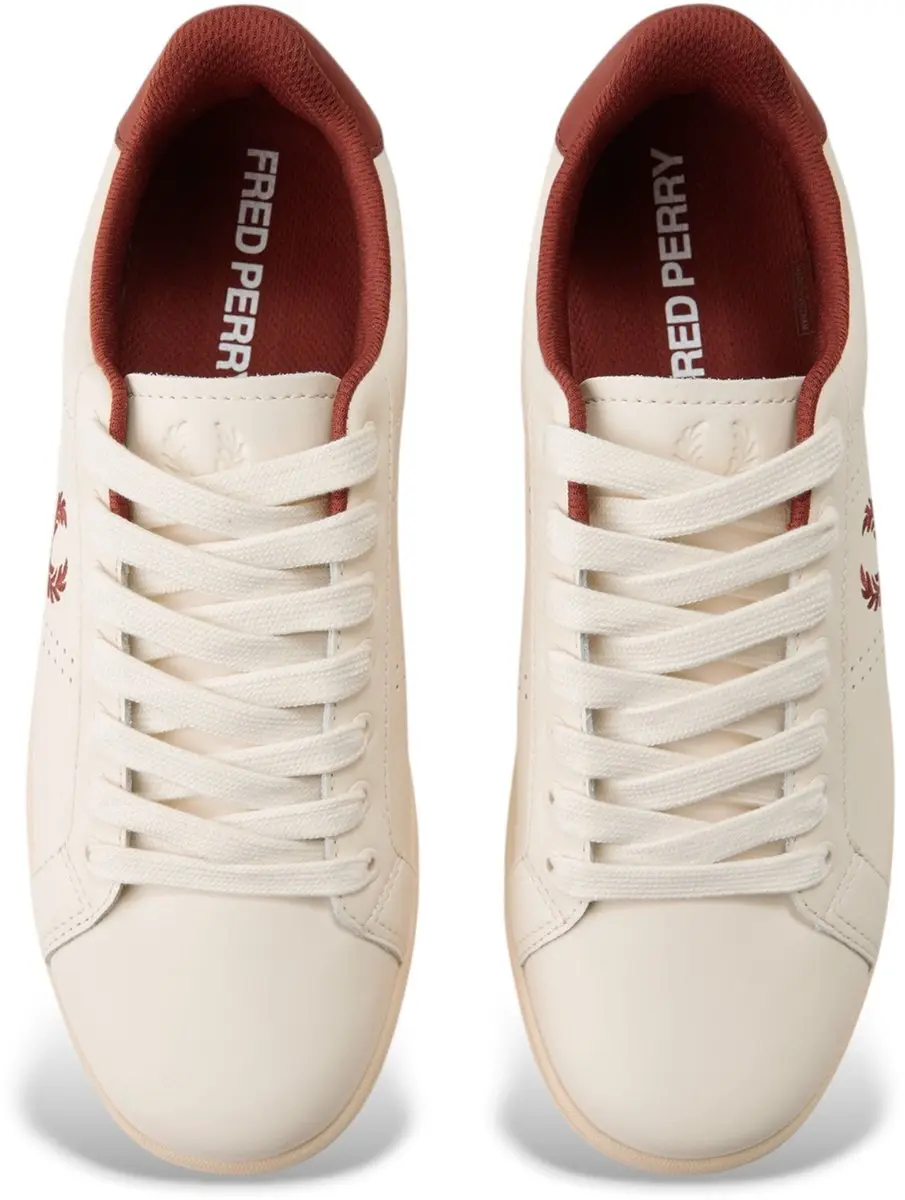 Fred Perry B721 Leren Sneakers - 43 - Beige