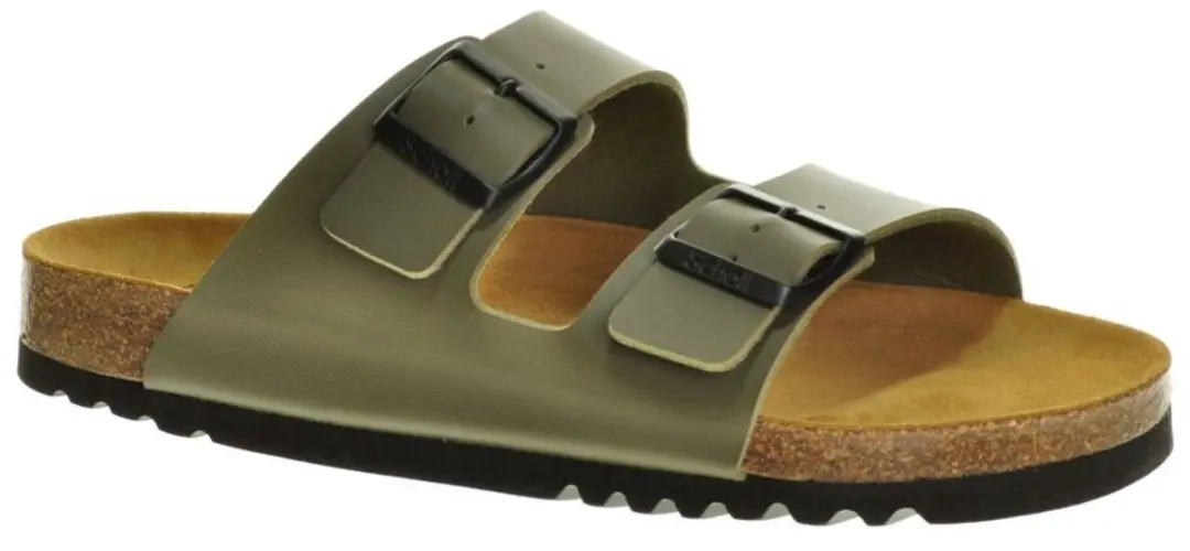 Khaki Slippers Scholl Julien maat 39