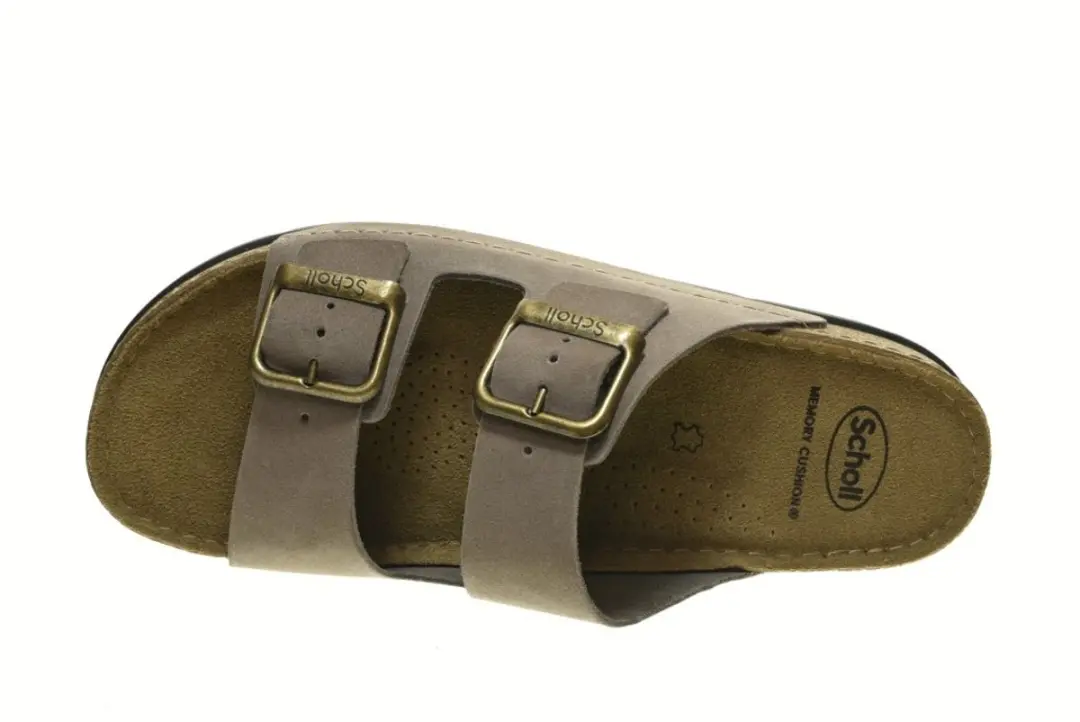 Scholl Bora Slippers - Taupe 43 - afbeelding 3 van 3