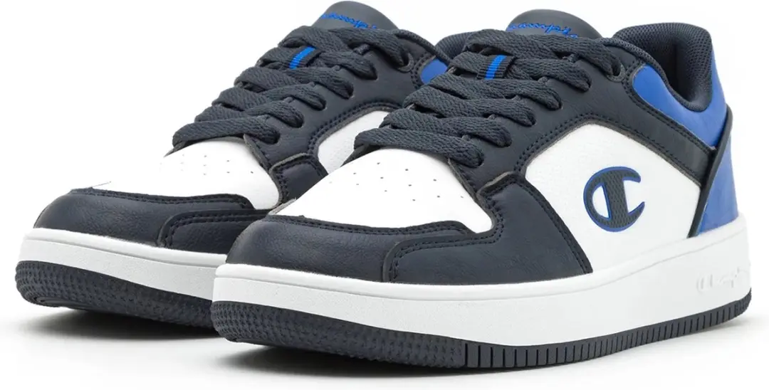 Champion RD 2.0 LOW herensneaker S21906-CHA-WW009 wit/zwart/blauw