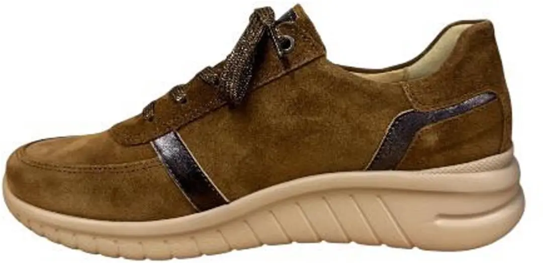 Hartjes VTR Rits Suede 9201 - Cognacbruin 41.5