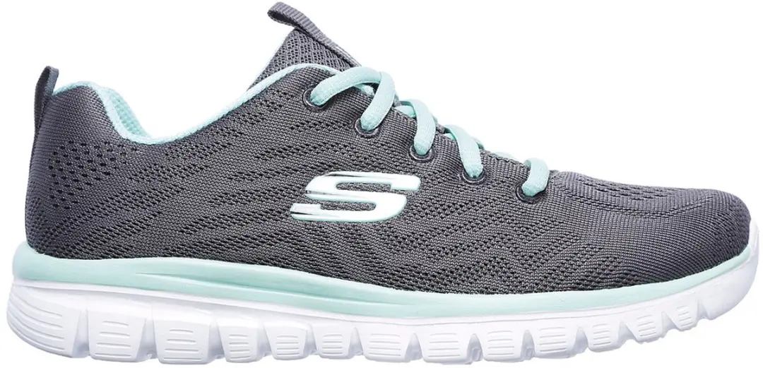 Skechers Graceful Get Connected Sneakers - Grijs - afbeelding 3 van 6