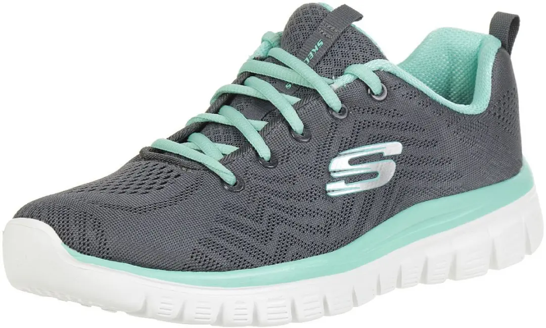 Skechers Graceful Get Connected Sneakers - Grijs - afbeelding 2 van 6