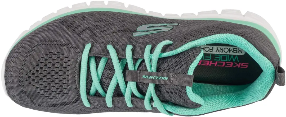 Skechers Graceful Get Connected Sneakers - Grijs - afbeelding 5 van 6
