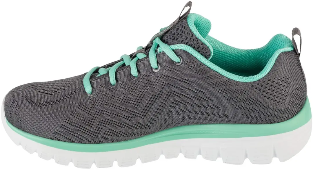 Skechers Graceful Get Connected Sneakers - Grijs - afbeelding 4 van 6