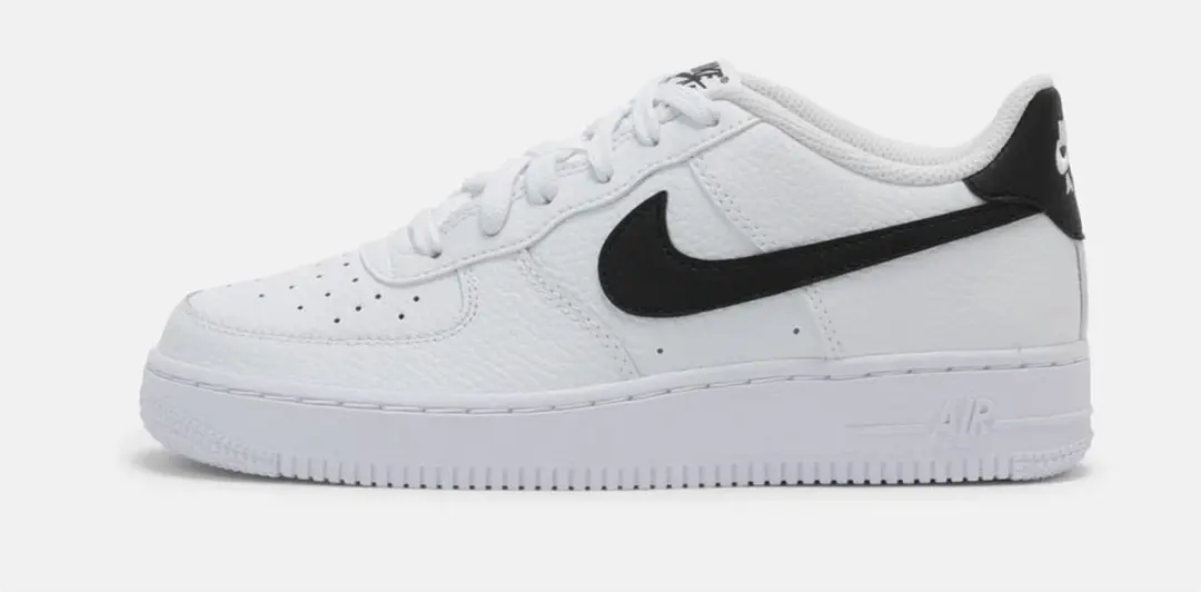 Nike Nike Air Force 1 Laag Sneakers - Wit Zwart