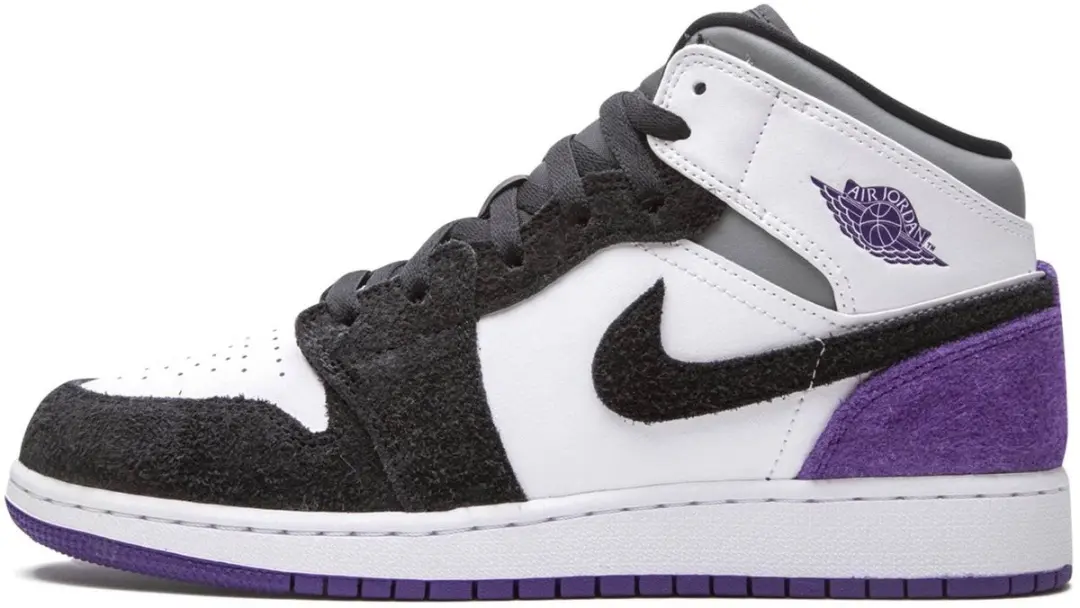 Air Jordan 1 Mid SE Purple Suede