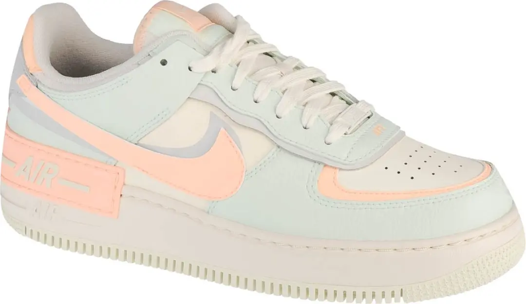 Nike Air Force 1 Shadow CU8591-104, Vrouwen, Wit, Sneakers, maat: 42,5