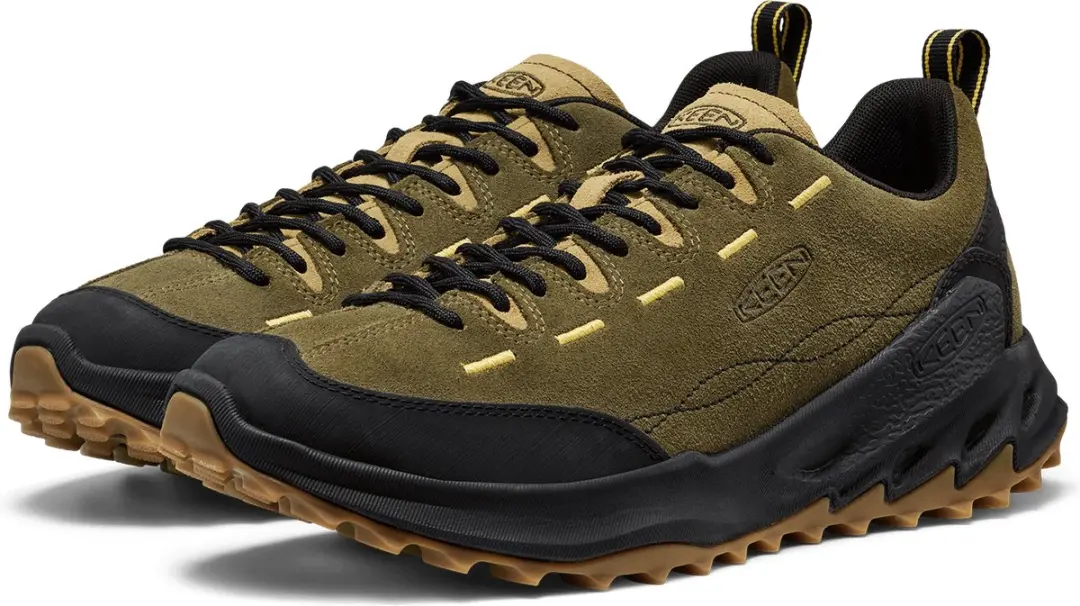 Keen Jasper Zionic Heren Sneakers - 40.5 - Dark Olive - afbeelding 6 van 6