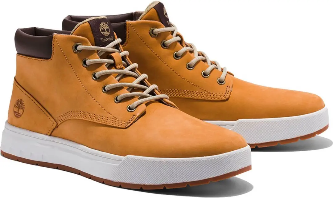 Timberland Maple Grove Leather Mid Schoenen Beige EU 43 1/2 Man