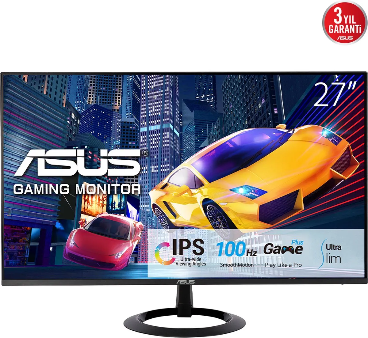 ASUS 90LM07B0-B01470 Gaming Monitor Full HD 100Hz