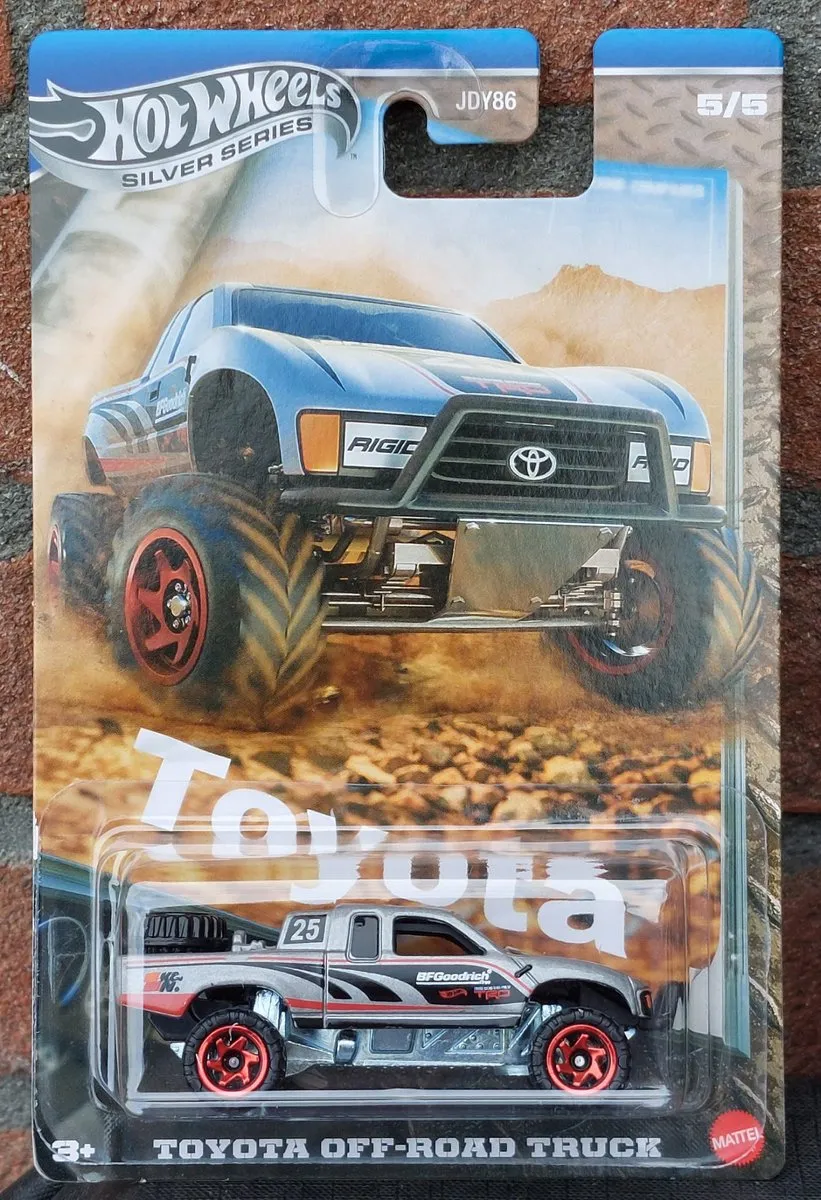 Hot Wheels Toyota Off Road Truck JCB75 - Metaal Meerkleurig - afbeelding 6 van 6