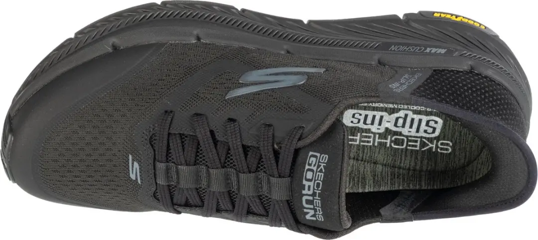 Skechers Slip-Ins Max Cushioning Premier 2.0 220526-BBK Hardloopschoenen - Zwart - afbeelding 3 van 4