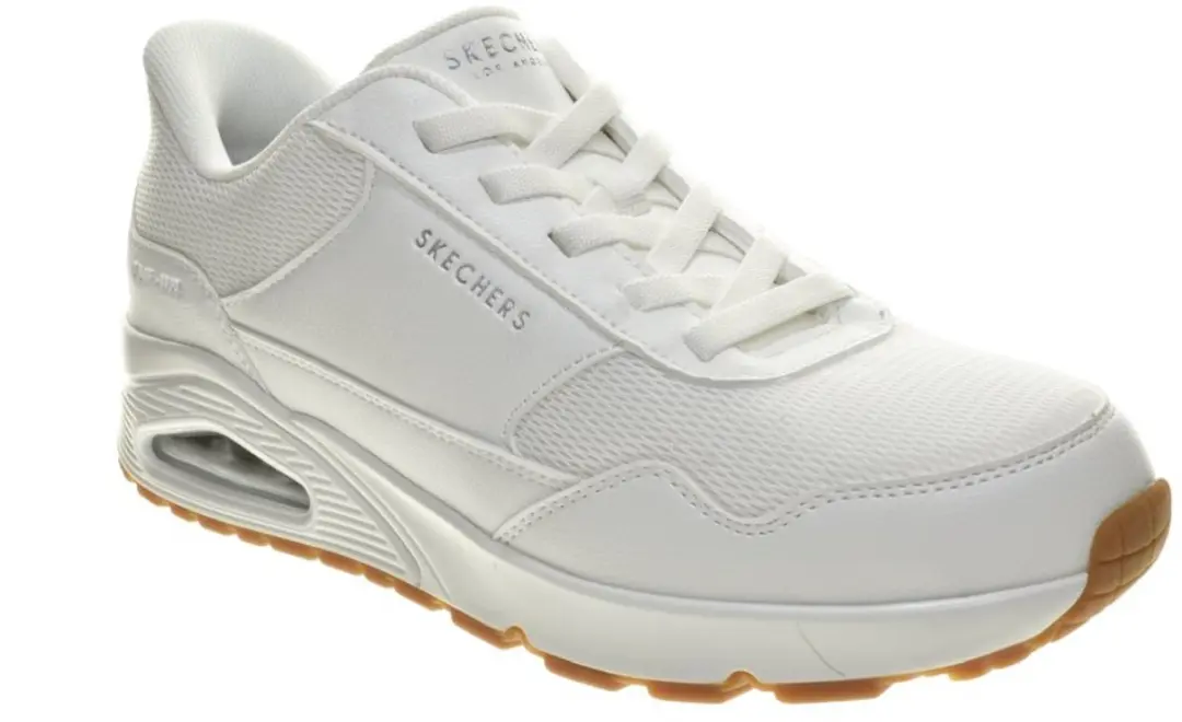 Skechers UNO Banksia Heren Sneakers - Wit - afbeelding 4 van 6