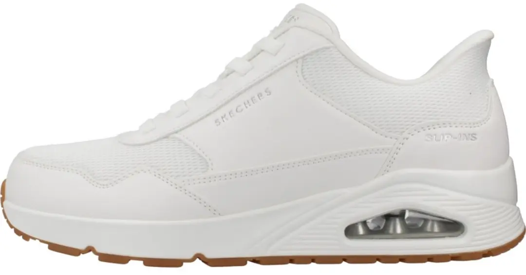 Skechers UNO Banksia Heren Sneakers - Wit - afbeelding 2 van 6