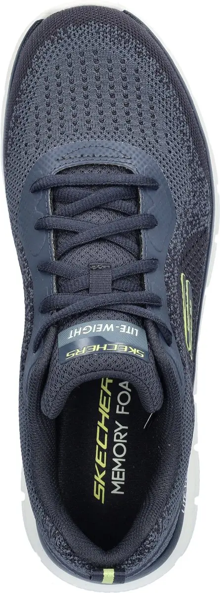 Skechers Track Glendor Heren Sneaker - Blauw - afbeelding 6 van 6