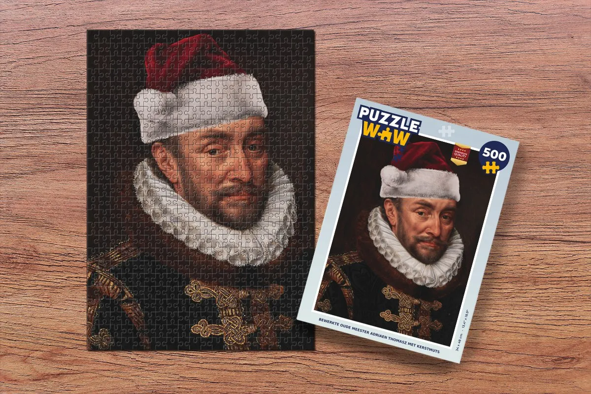 PuzzleWow Willem van Oranje Legpuzzel 500 Stuks - Multicolor