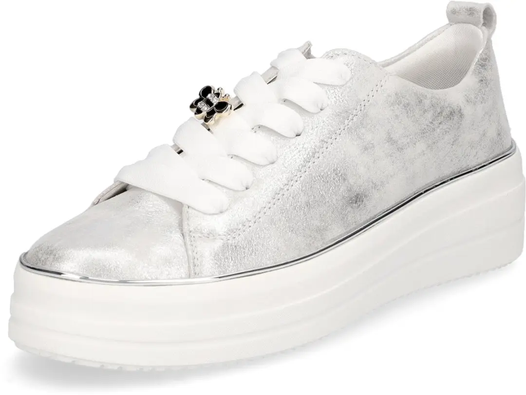Remonte dames sportschoenen zilver