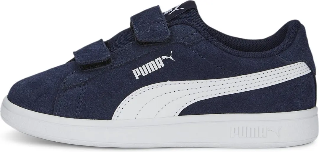 PUMA Smash 3.0 SD V PS Sneakers - Navy/Wit - afbeelding 4 van 6