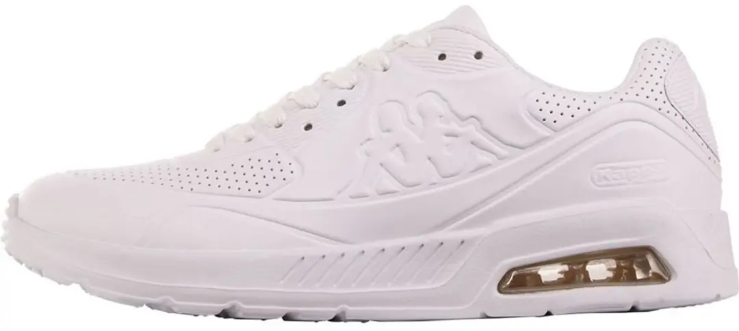 Kappa Unisex Sneaker 243306OC - Maat 40 - Wit - afbeelding 2 van 6
