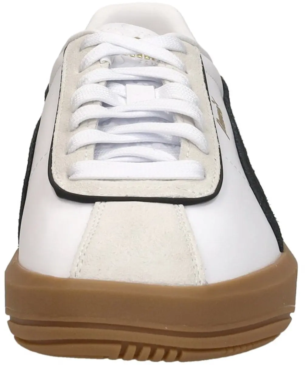 PUMA Club Klassika Dames Sneakers - 39 - Wit/Zwart/Wit - afbeelding 3 van 6