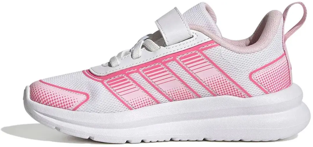 Adidas Tensaur Run 4.0 Gymnastiekscholen - 30.5 - Wit/Rosa - afbeelding 3 van 6