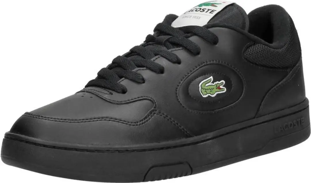Lacoste Lineset 223 1 Sma Heren Sneakers - 44 - Zwart - afbeelding 5 van 6