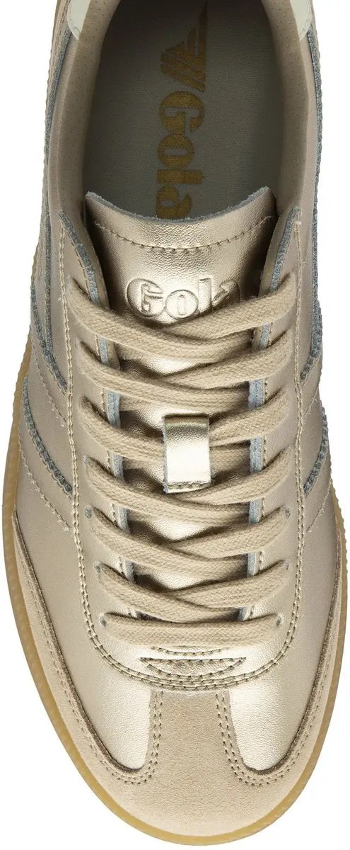 Gola Viper Metallic Sneakers CLB783YY - 38 - Goud - afbeelding 3 van 4