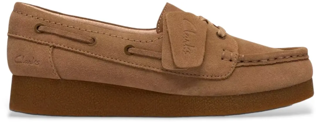 Clarks Polden Moc suède loafers