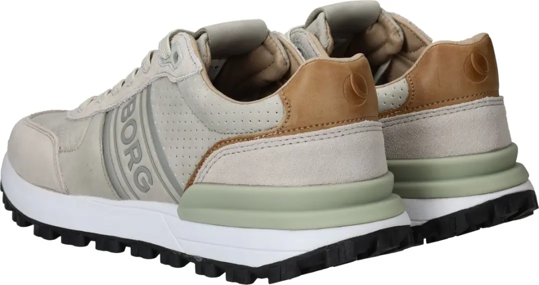 Björn Borg R2400 Nubuck Sneakers Heren - Beige - afbeelding 4 van 6