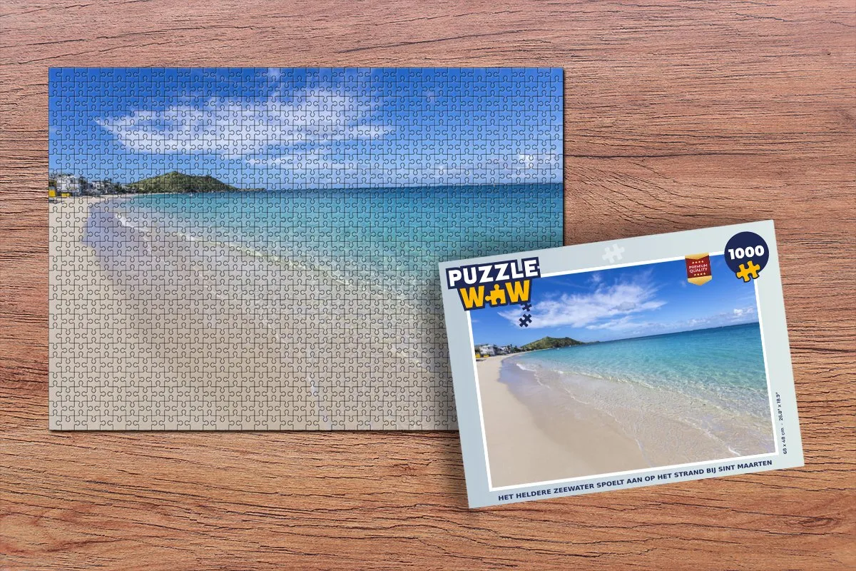PuzzleWow Legpuzzel 1000 Stuks - Multicolor