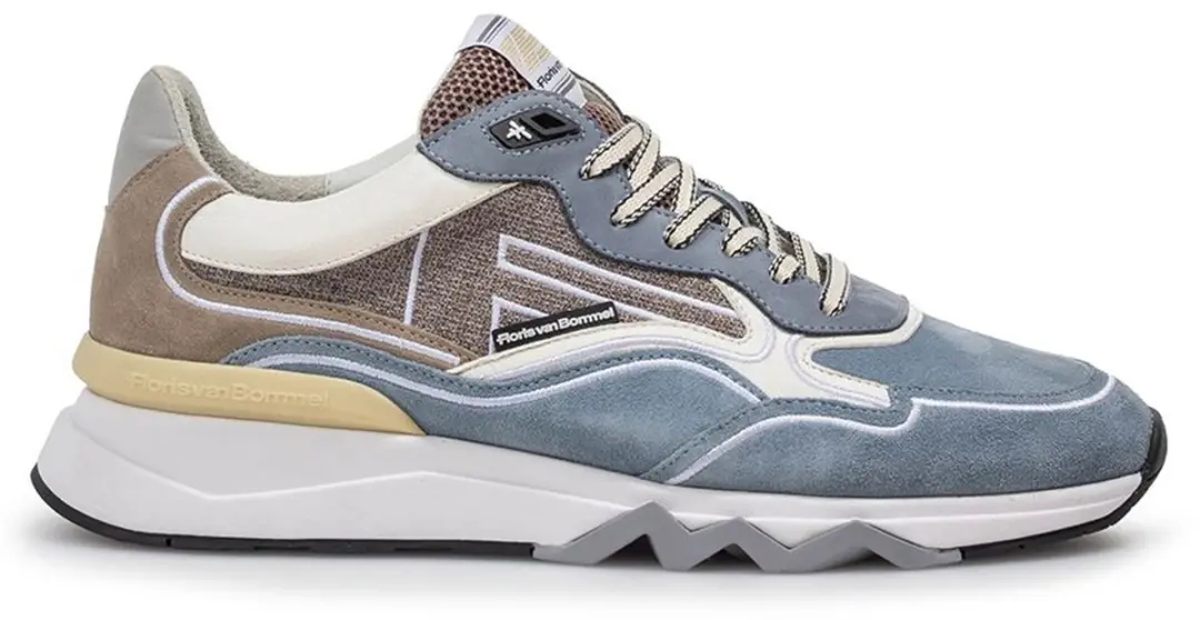 Floris van Bommel Sfm-10198 De Zager Sneakers - Blauw - 40⅔ - afbeelding 3 van 6